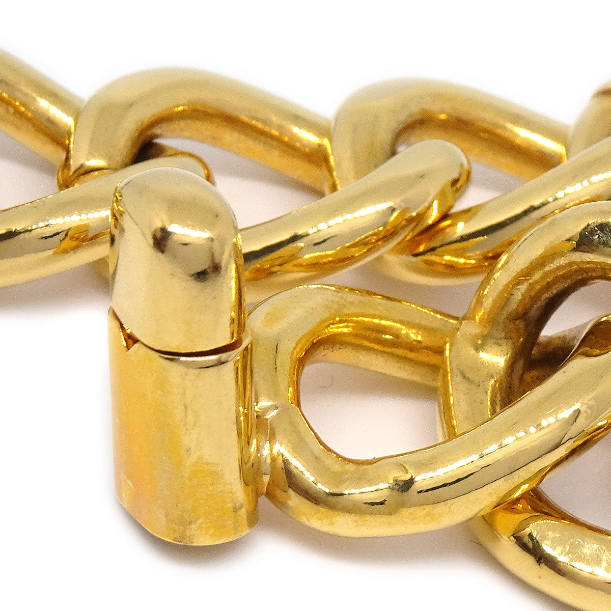 ★Luxury Chanel Turnlock Gold Bracelet 95P