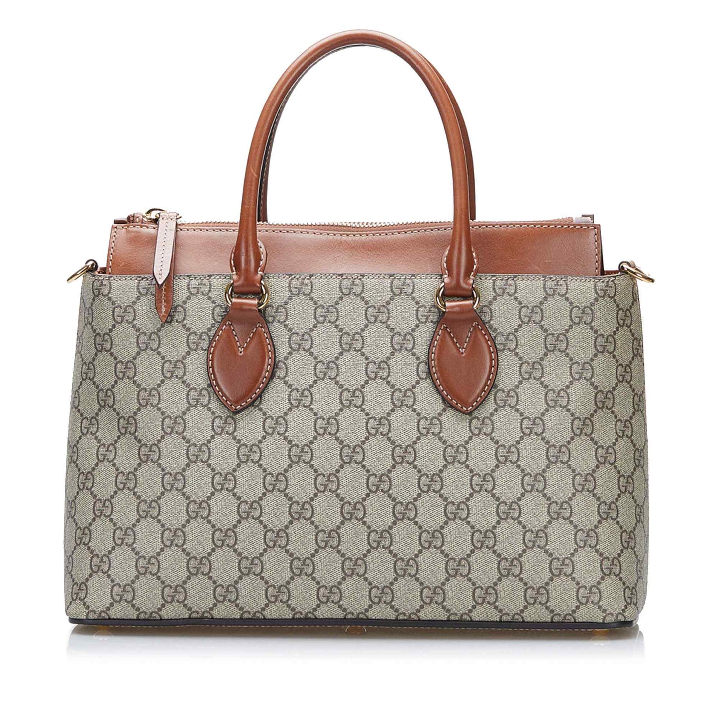 Luxury Gucci Trending 2025  GG Supreme Linea A Zip Satchel ()