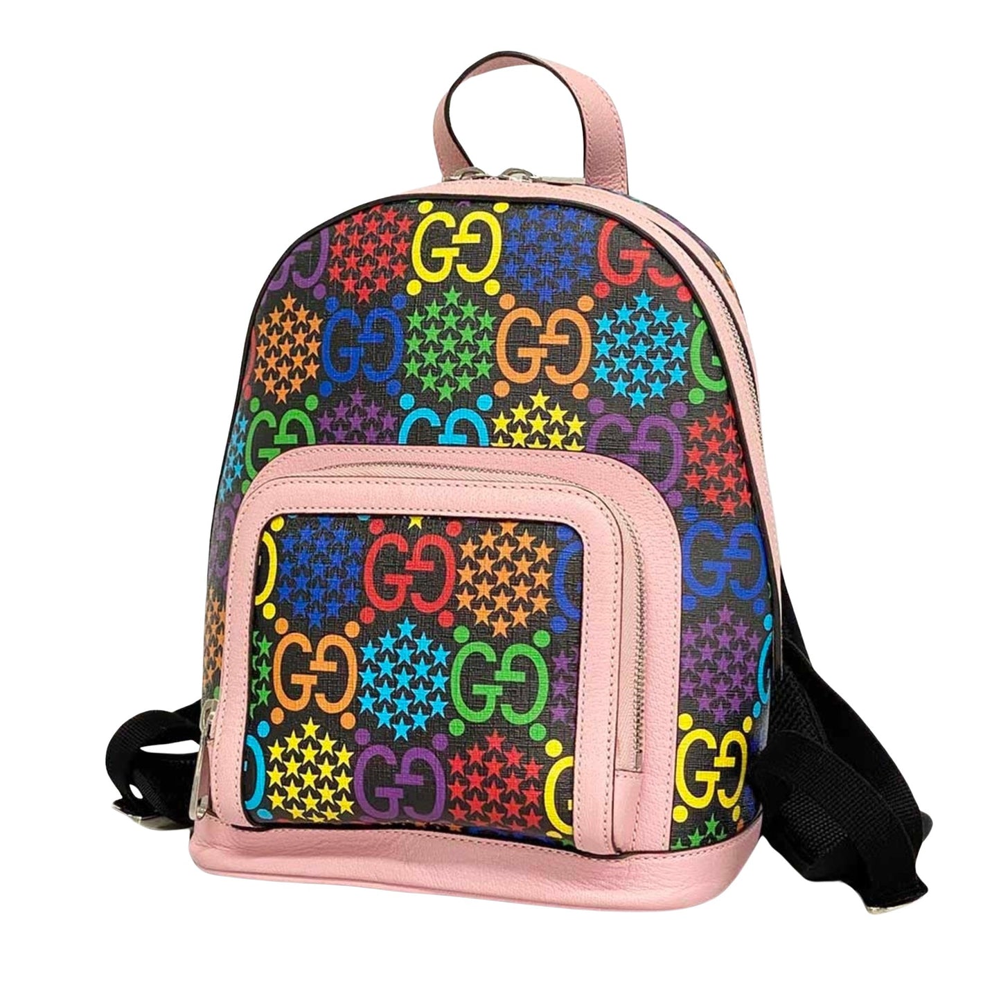Gucci Psychedelic  Canvas Backpack Bag ()