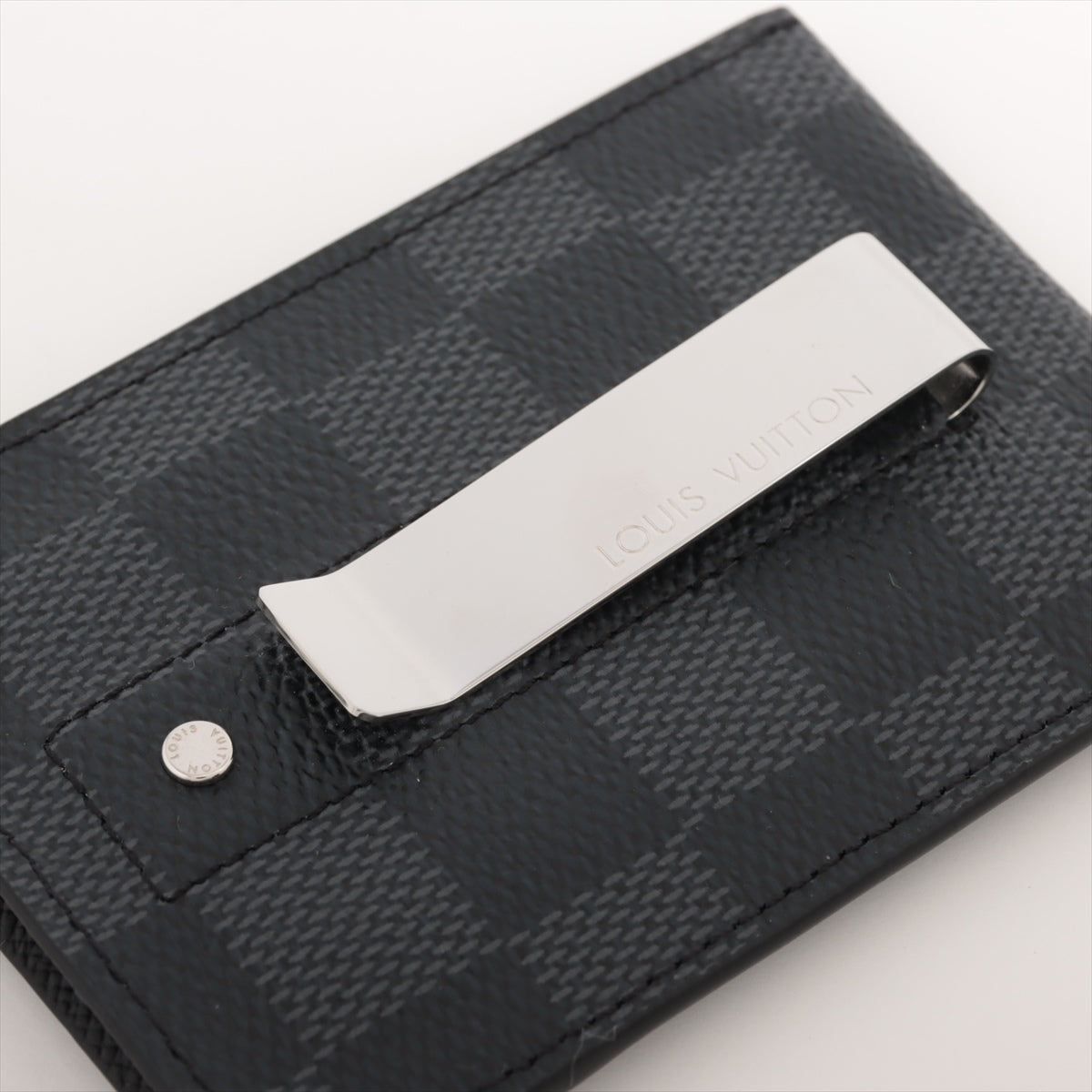 Louis Vuitton Damier Porte Jaeger Le Coultre  N60246 Black Passport