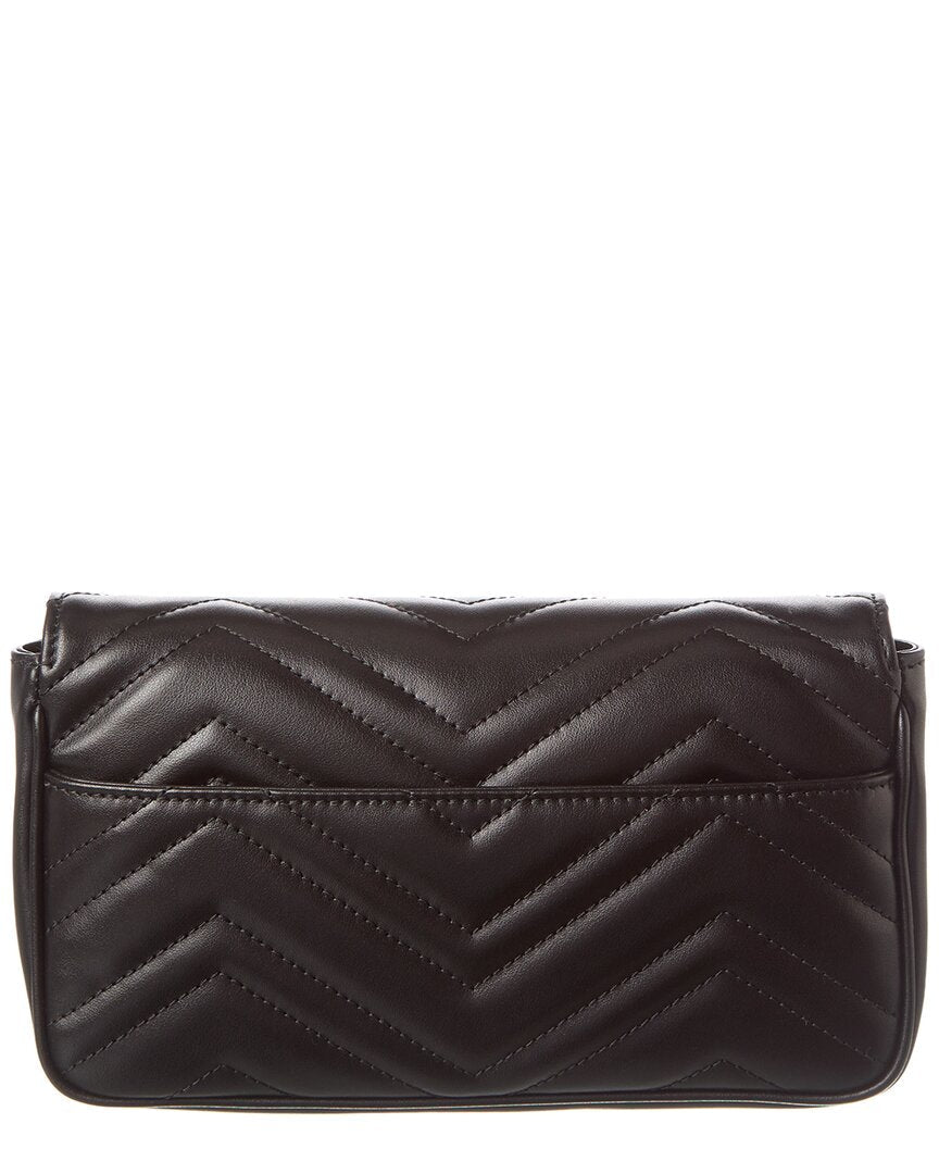 Luxury Gucci Trending 2025 GG Marmont Mini Leather Shoulder Bag