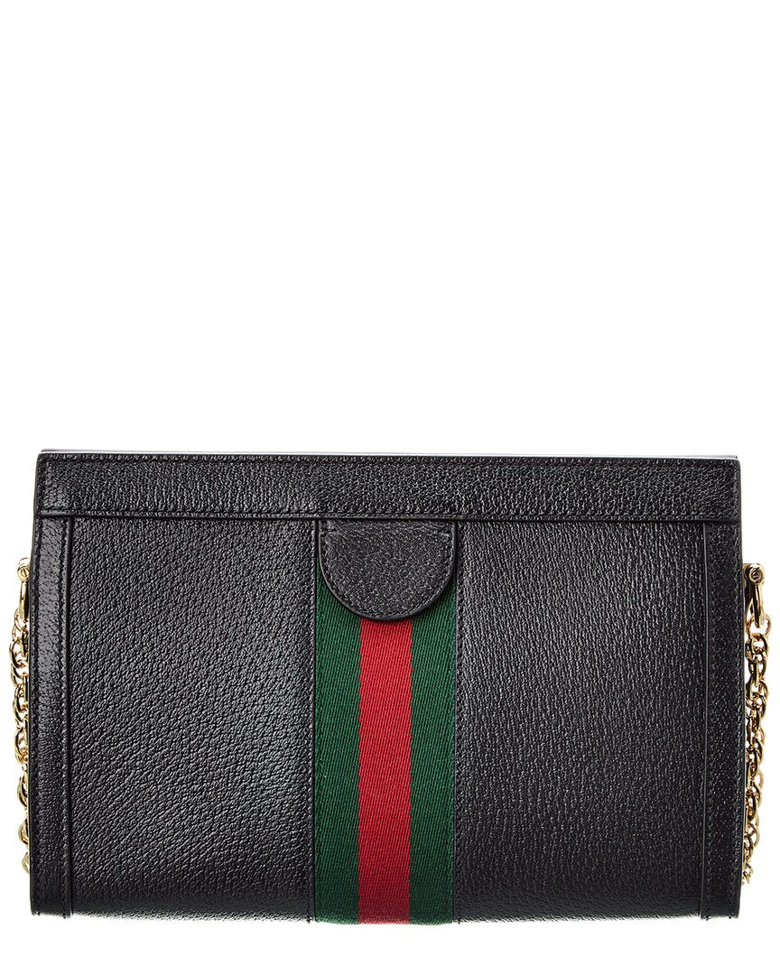 Luxury Gucci Trending 2025 Ophidia Small Leather Shoulder Bag