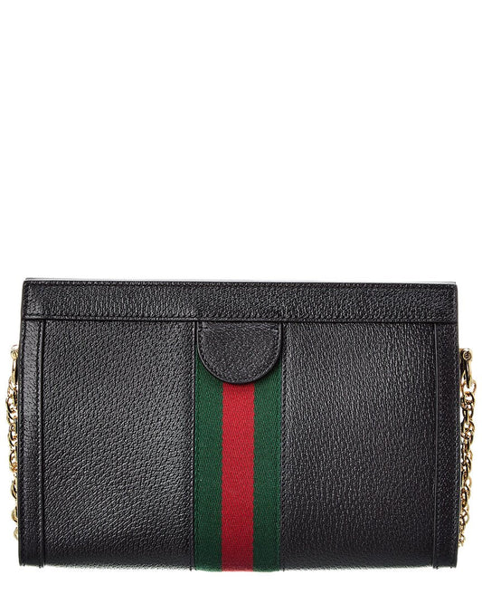 Luxury Gucci Trending 2025 Ophidia Small Leather Shoulder Bag