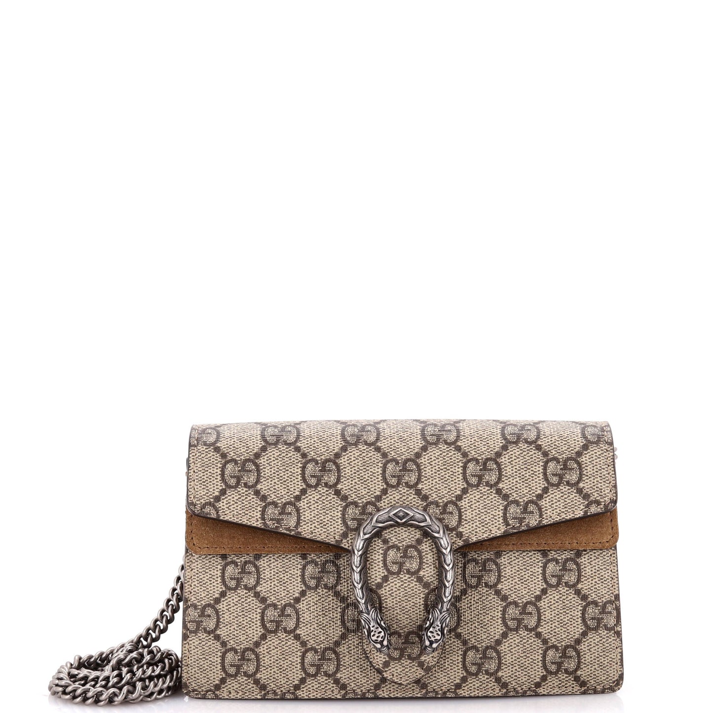 Luxury Gucci Trending 2025 Dionysus Bag GG Coated Canvas Super Mini