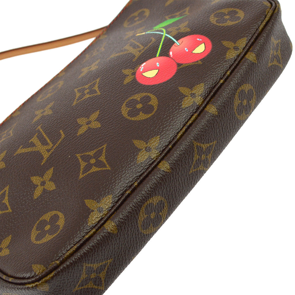 Louis Vuitton Monogram Cherry Pochette Accessoires Handbag M95008