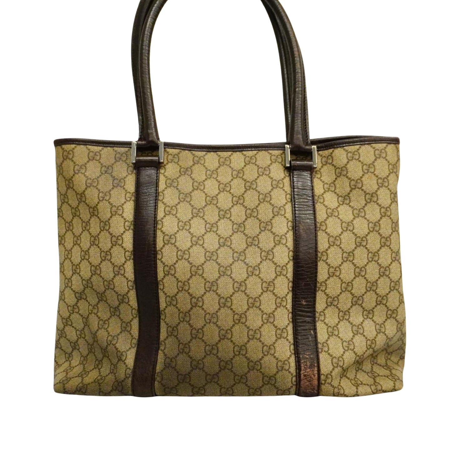 Luxury Gucci Trending 2025 Gg Supreme  Canvas Tote Bag ()