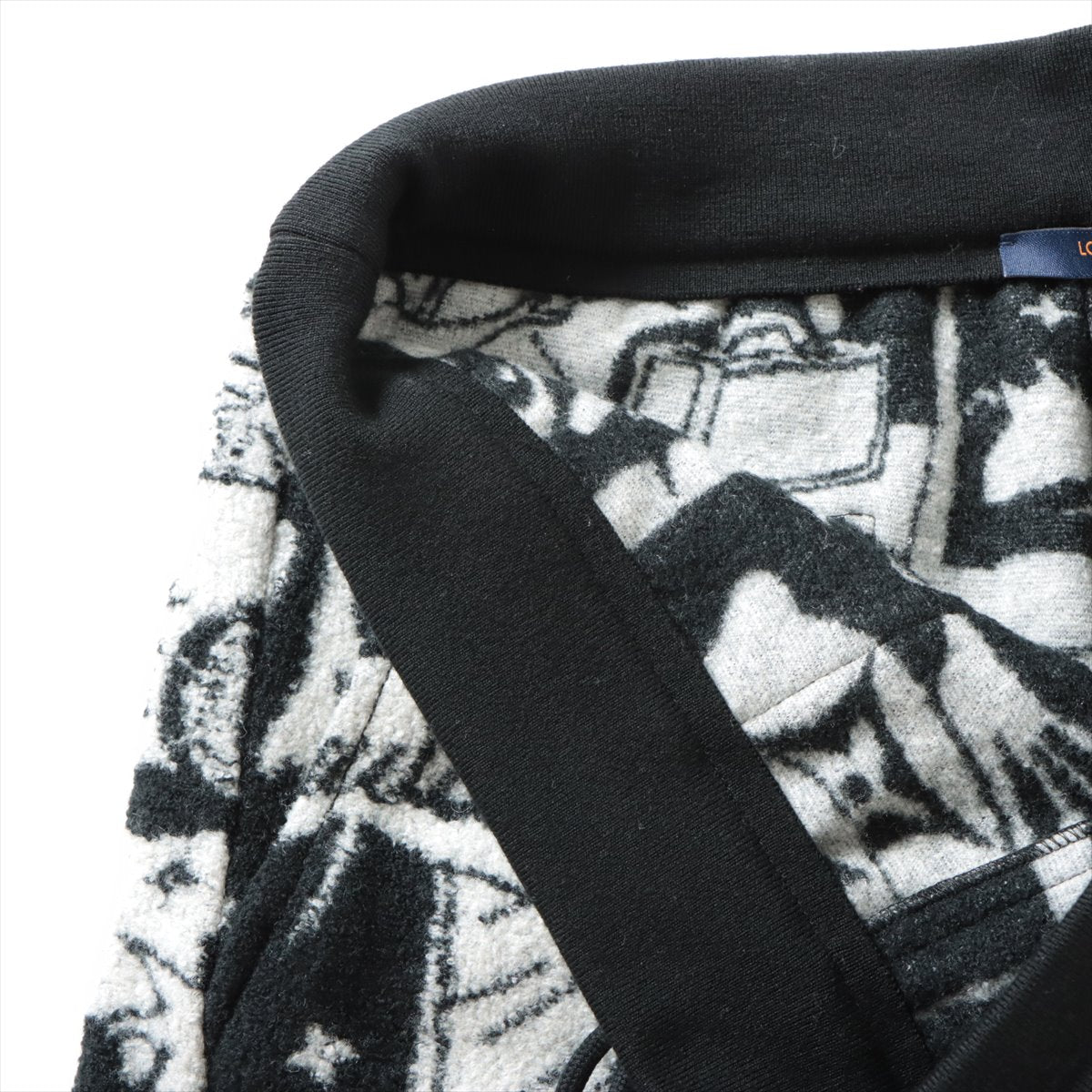 Louis Vuitton 23SS Wool x Nylon Shoes L Men Black x White RM231 LV Comic Free Shorts