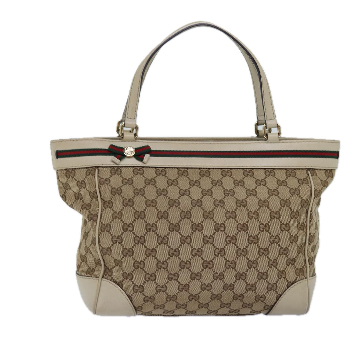 Gucci Abbey  Canvas Tote Bag