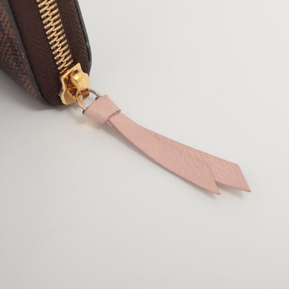 Louis Vuitton Damier Portfolio Clemence N41626 Rose Valerie Round  Wallet