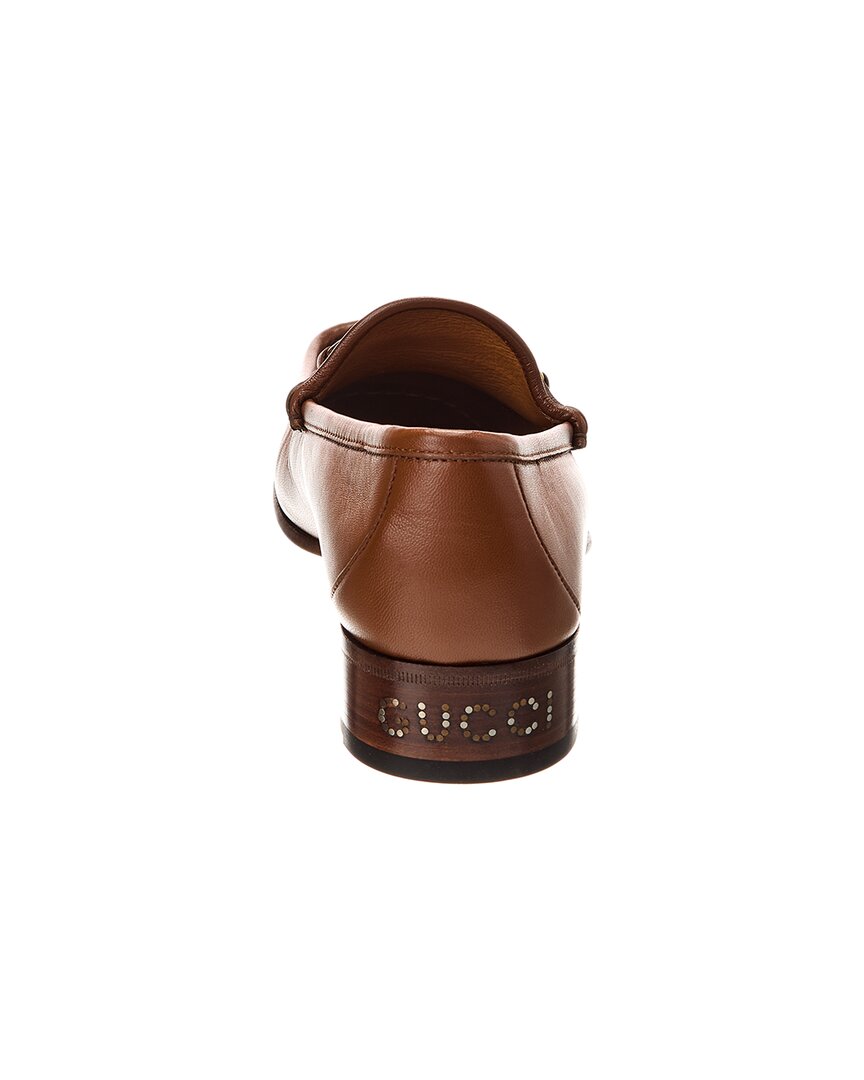Gucci Interlocking G Horsebit Leather Loafer
