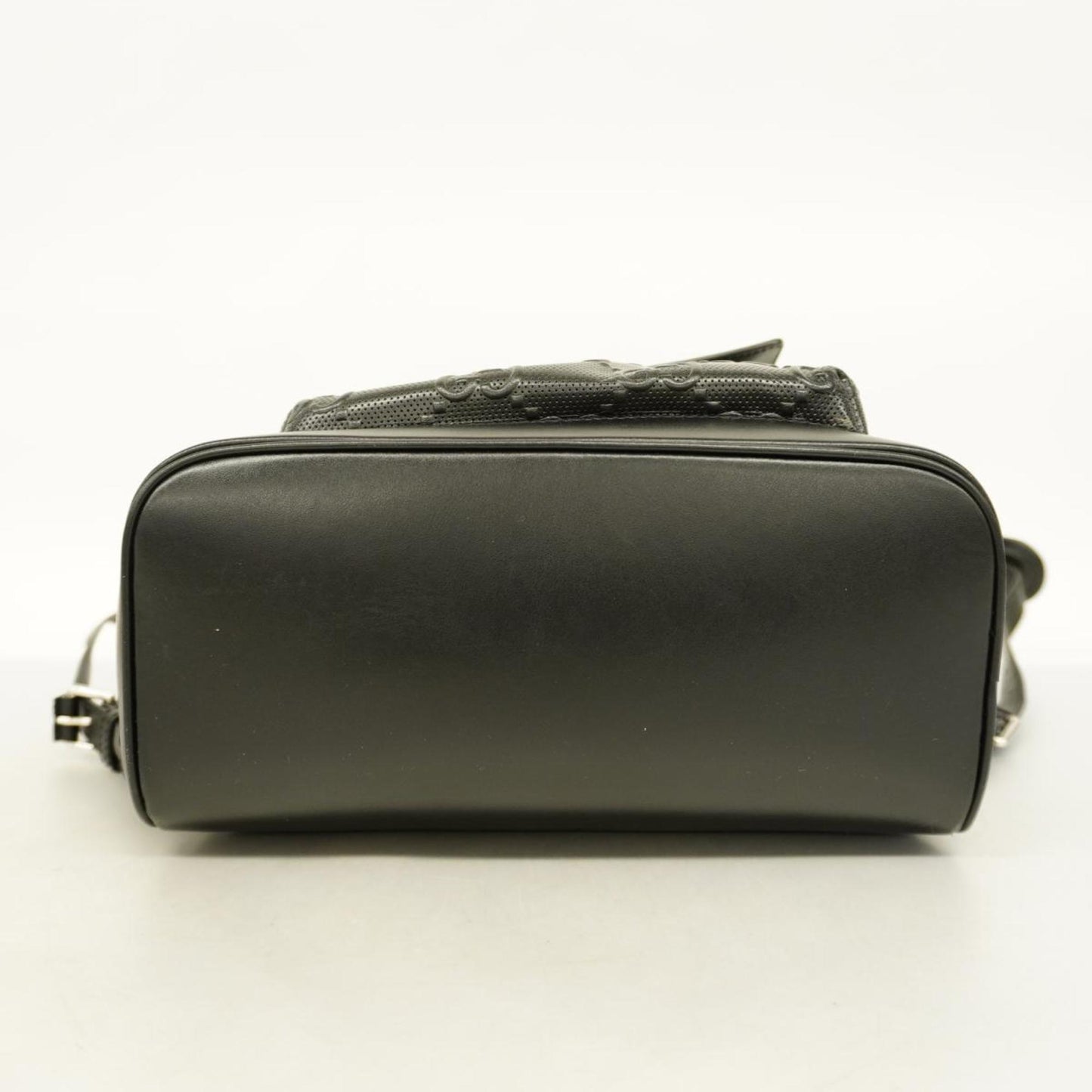 Luxury Gucci Trending 2025 Gg Embossé  Leather Backpack Bag ()