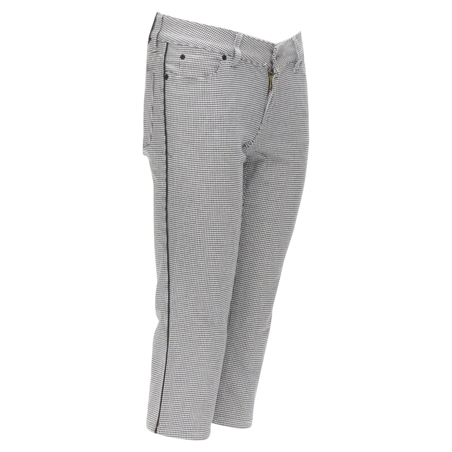 Gucci houndstooth cropped pants
