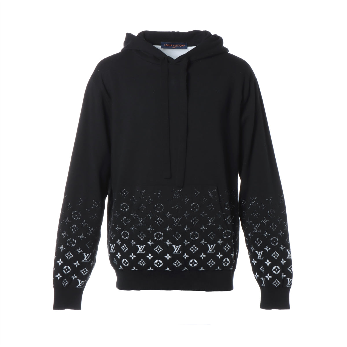 Louis Vuitton 24SS Cotton Parker L  Black RM241Q Monogram Gradient
