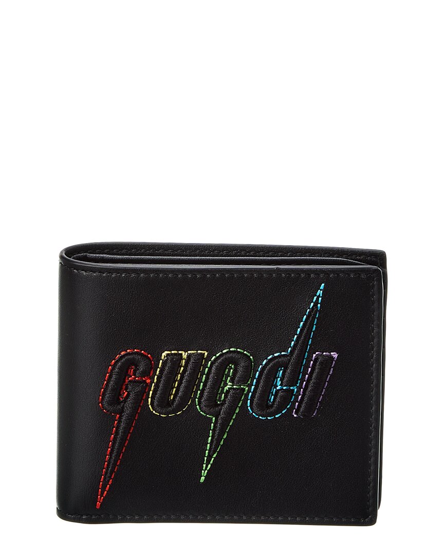 Luxury Gucci Trending 2025 Blade Leather Bifold Wallet