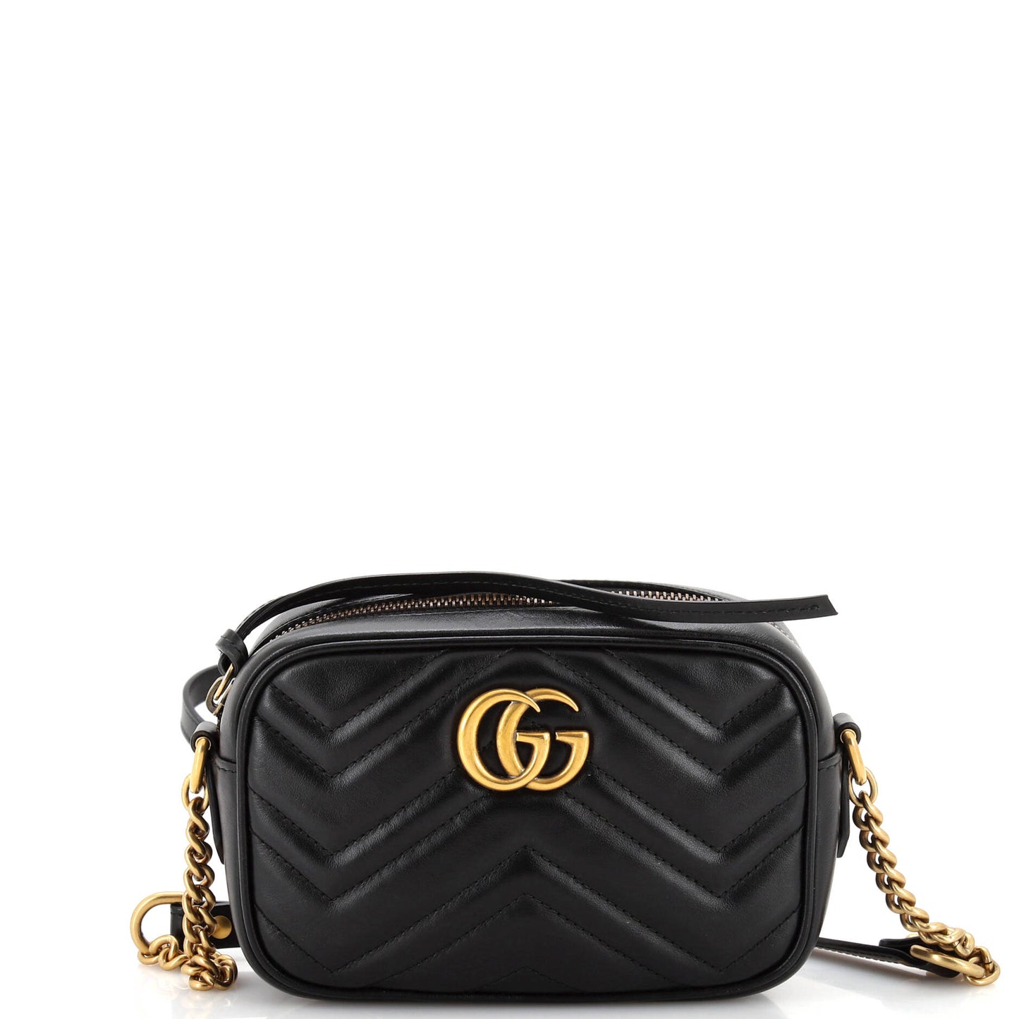 Luxury Gucci Trending 2025 GG Marmont Shoulder Bag Matelasse Leather Mini