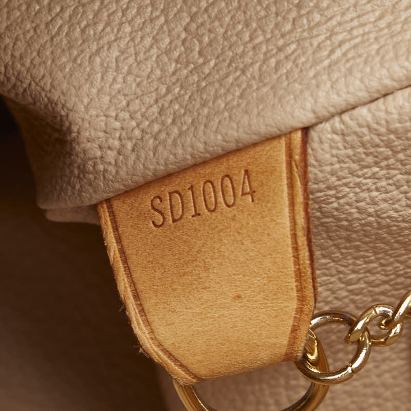 Louis Vuitton M42238 Brown PVC Leather  Louis Vuitton M42238 Brown PVC Leather Ladies Louis Vuitton