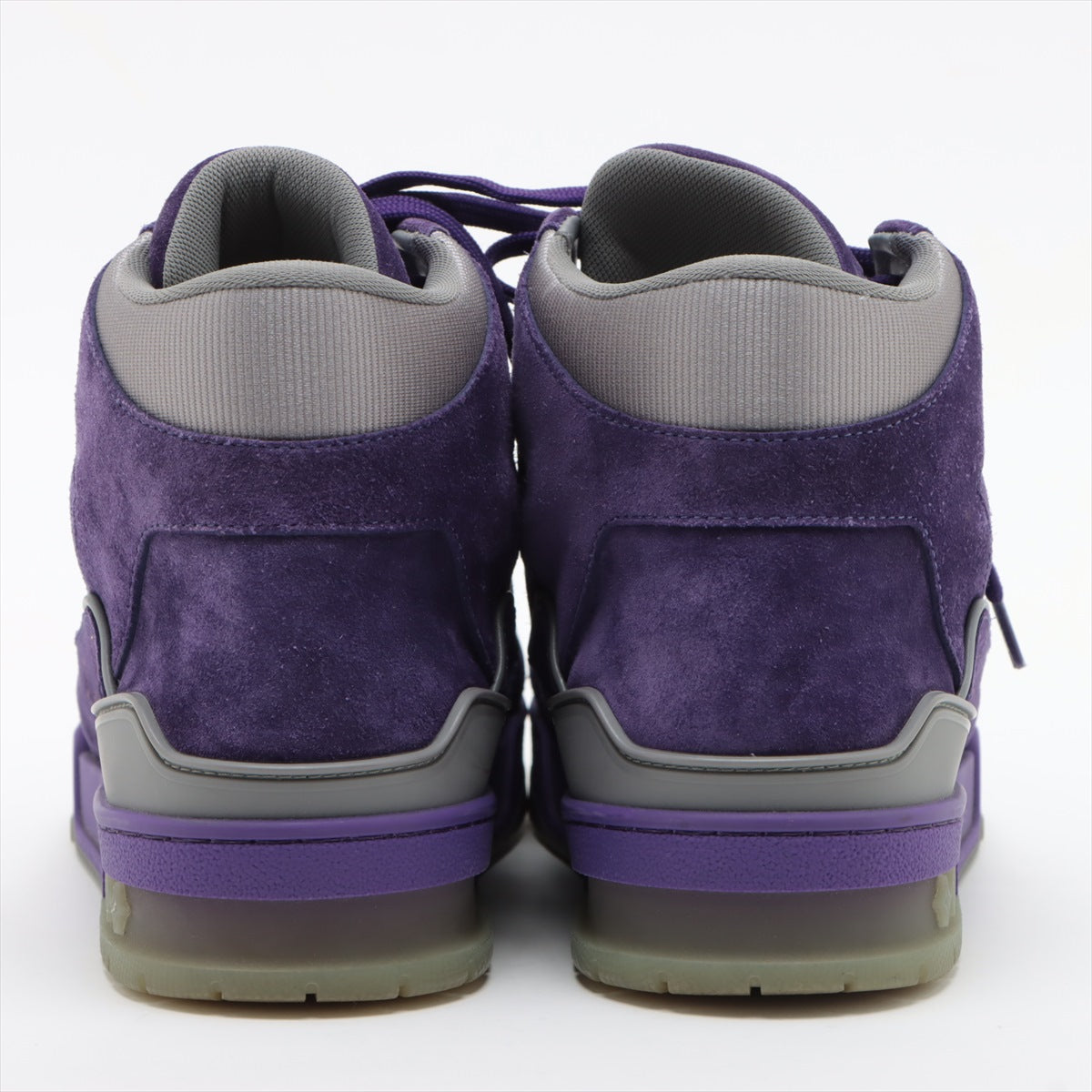 Louis Vuitton LV Trainer Line 19 Years  High-Cut Sneaker 5 1/2  Pearl VL0169