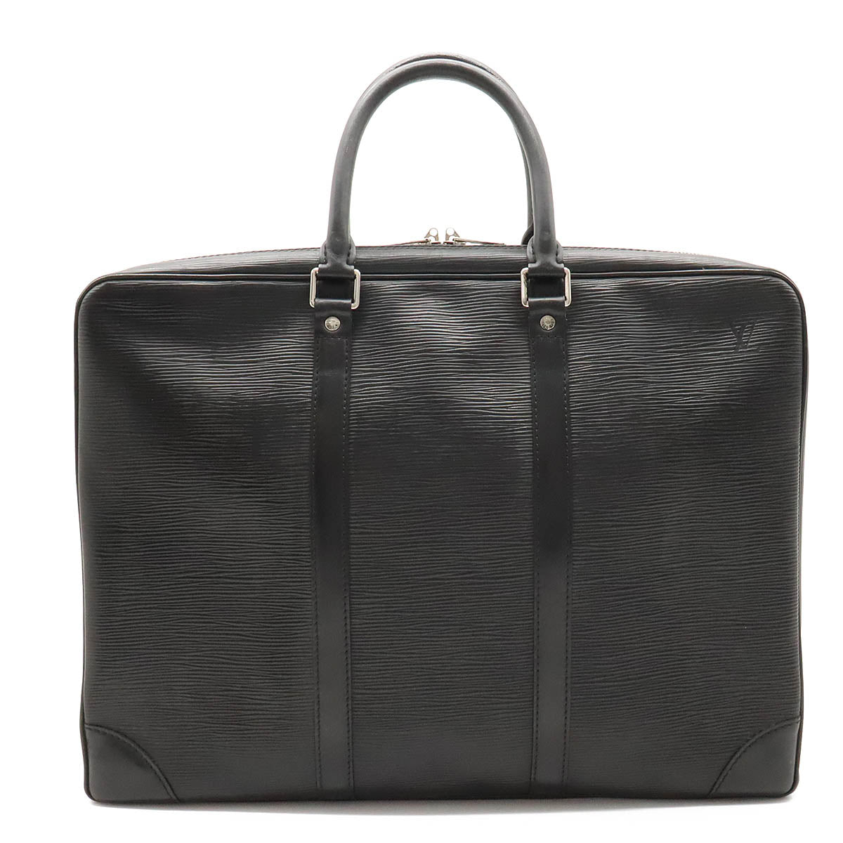 Louis Vuitton Louis Vuitton Epi PDV Port Documentary Voyager Paper Bag Business Bag Noneir Black M59162