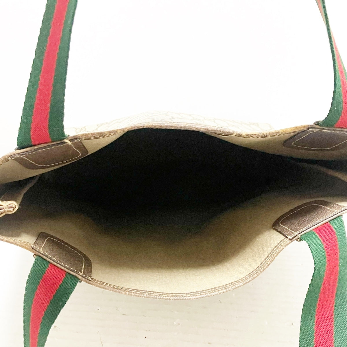 Gucci Cabas  Canvas Tote Bag