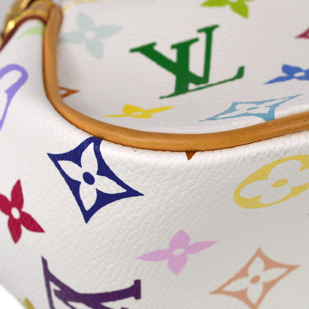 Louis Vuitton 2007 White Monogram Multicolor Marilyn M40127