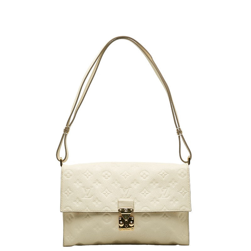 Louis Vuitton M40807 White Leather  Louis Vuitton M40807 White Leather Ladies Louis Vuitton