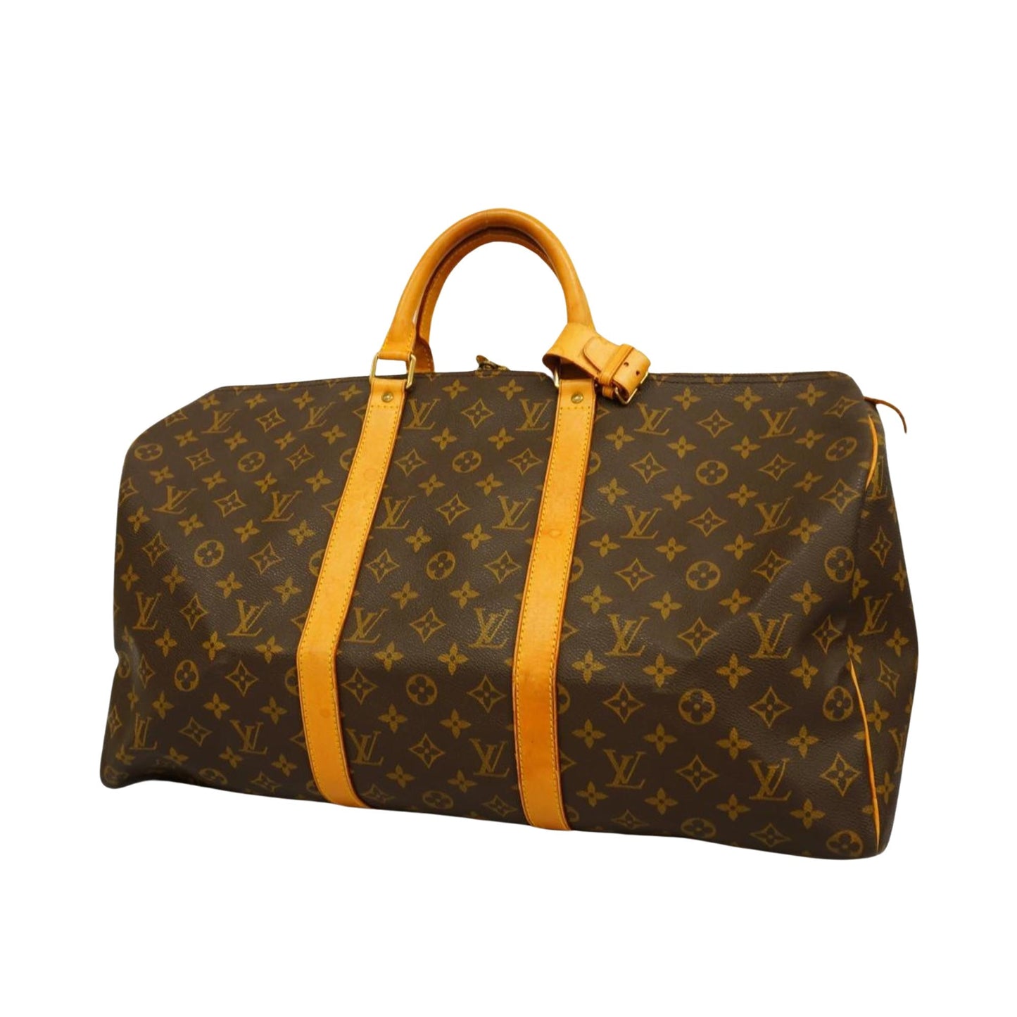 Louis Vuitton Keepall 50  Canvas Travel Bag ()
