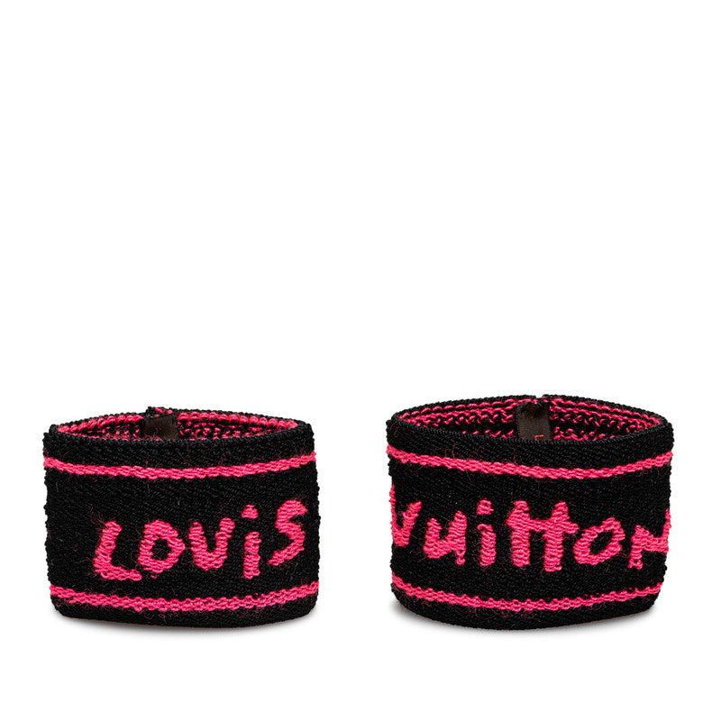 Louis Vuitton Toilet 36149 Black Pink Acrylic Polyester Polyurethane  Louis Vuitton