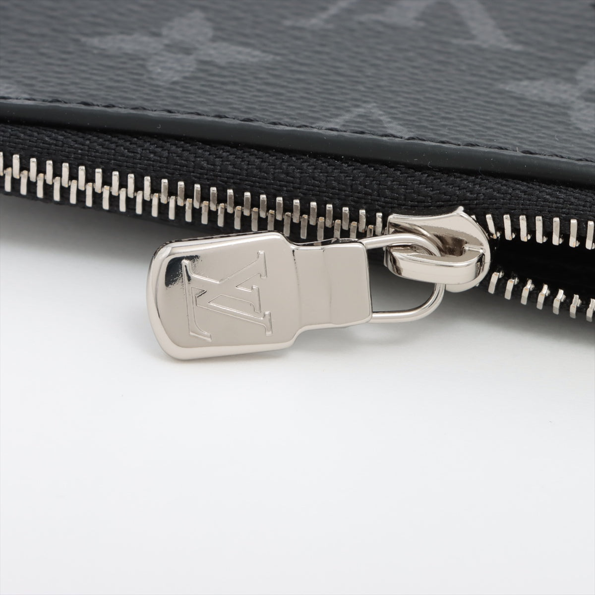 Louis Vuitton Monogram M30271 Coin Card Hers Black Coin Case