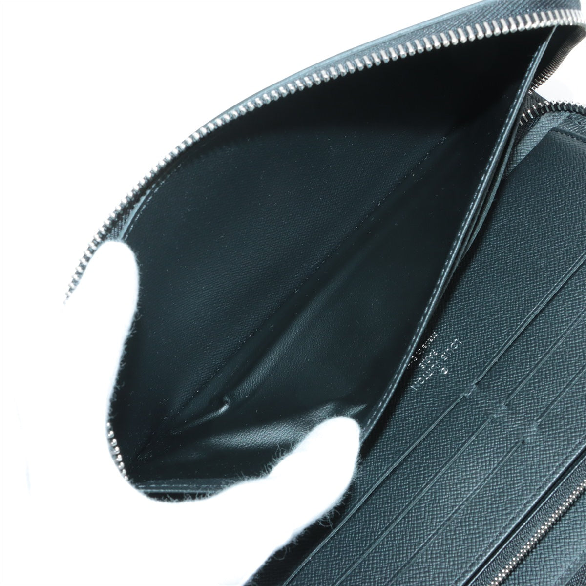 Louis Vuitton Epi  Organizer NM M62643 Noneir Round Zip Wallet