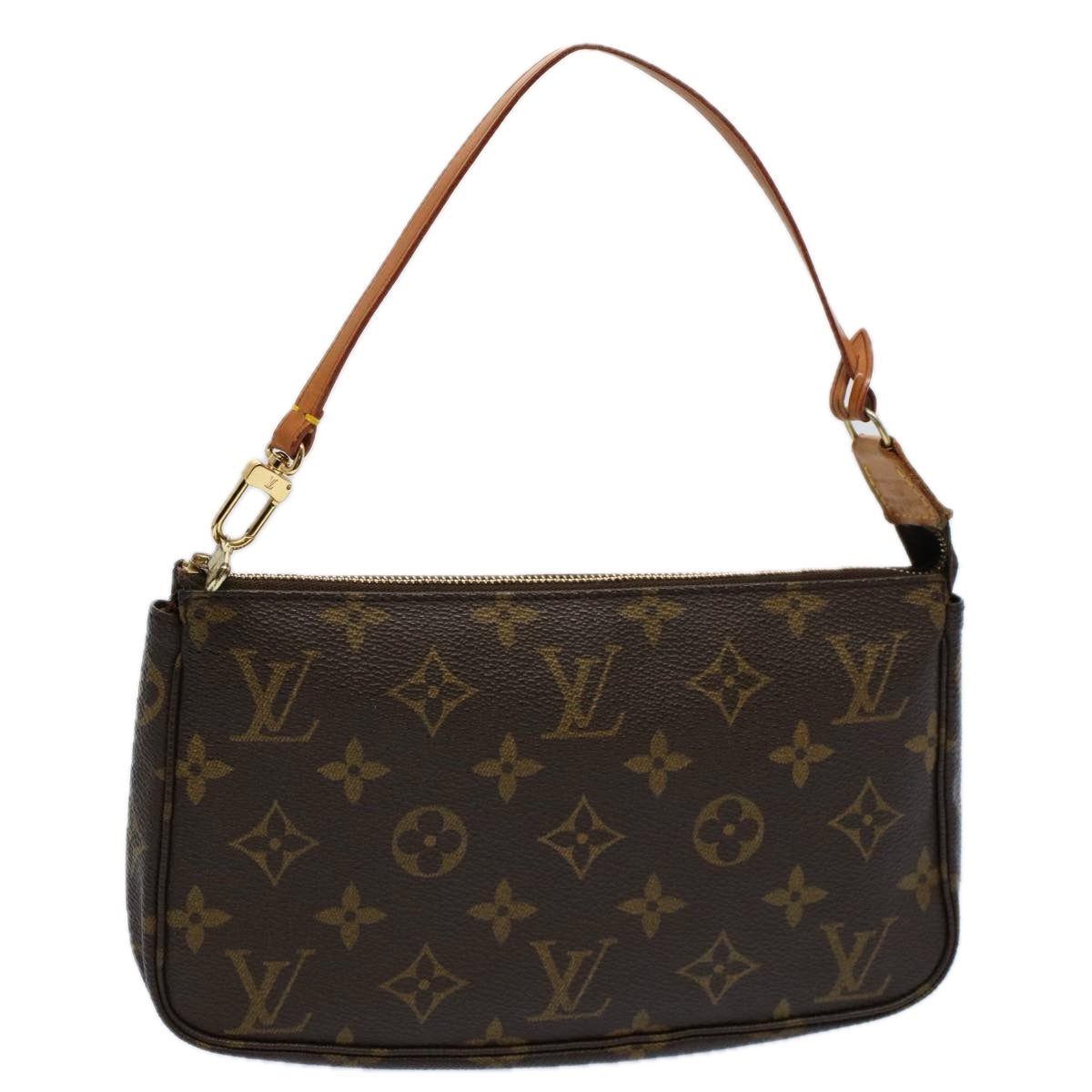 Louis Vuitton Pochette Accessoire  Canvas Clutch Bag ()