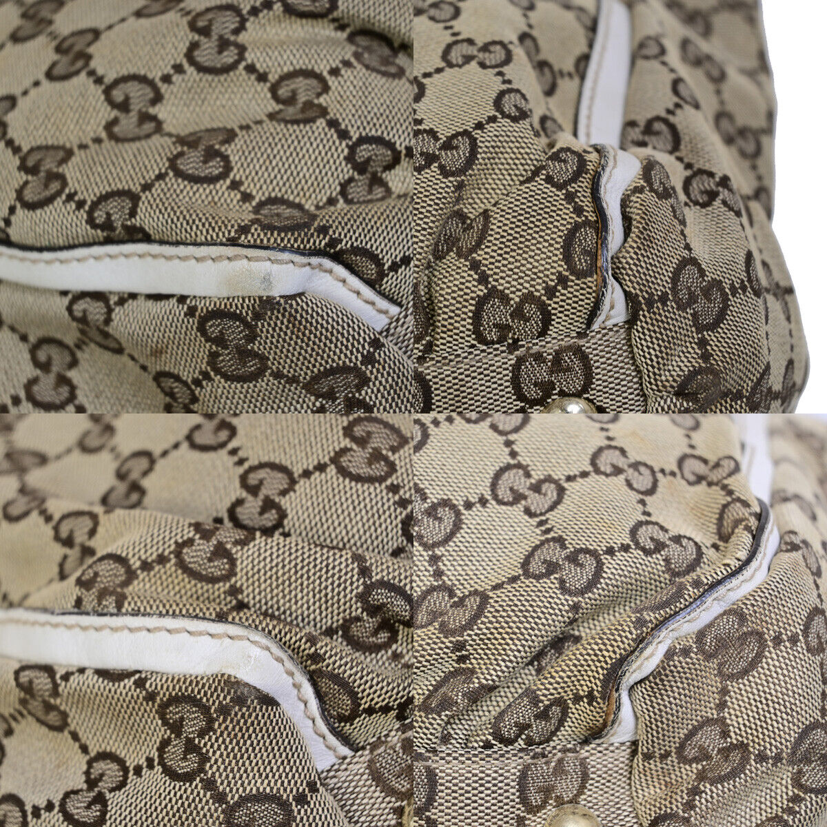Gucci Abbey  Canvas Shopper Bag ()
