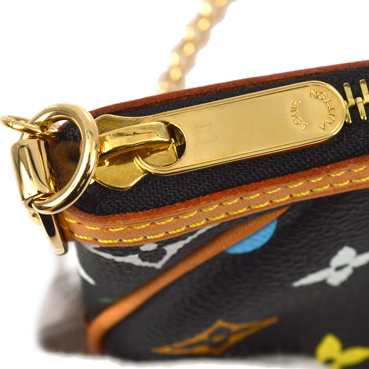 Louis Vuitton 2008 Pochette Milla MM Handbag Multicolor M60097