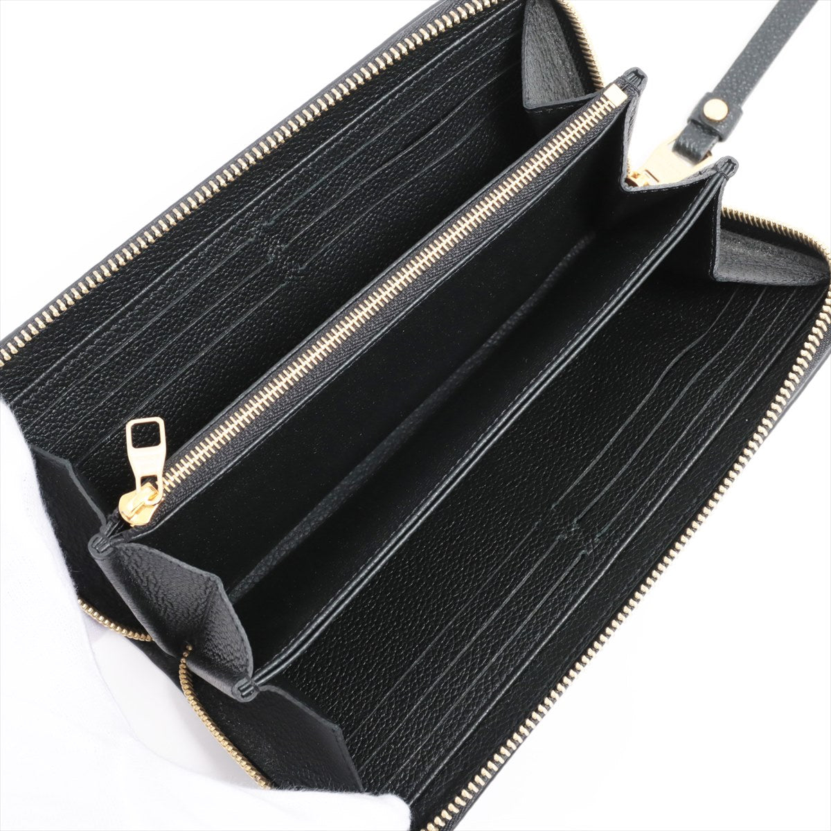 Louis Vuitton Double Color Monogram Amplant Zippyr Wallet M80481 Noneir Round Zipper Wallet