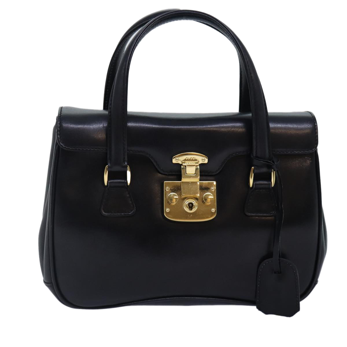 Gucci Lady Lock  Leather Handbag ()