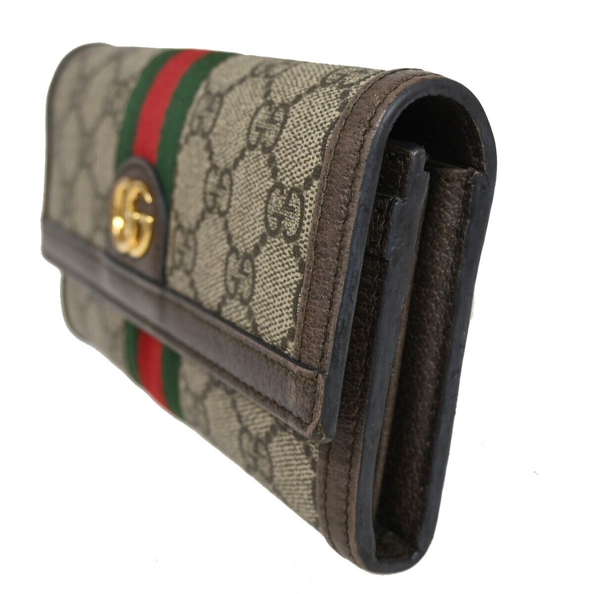 Luxury Gucci Trending 2025 Ophidia  Canvas Wallet  ()