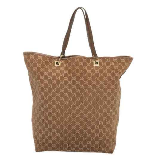Luxury Gucci Trending 2025 GG Canvas Tote Bag Brown