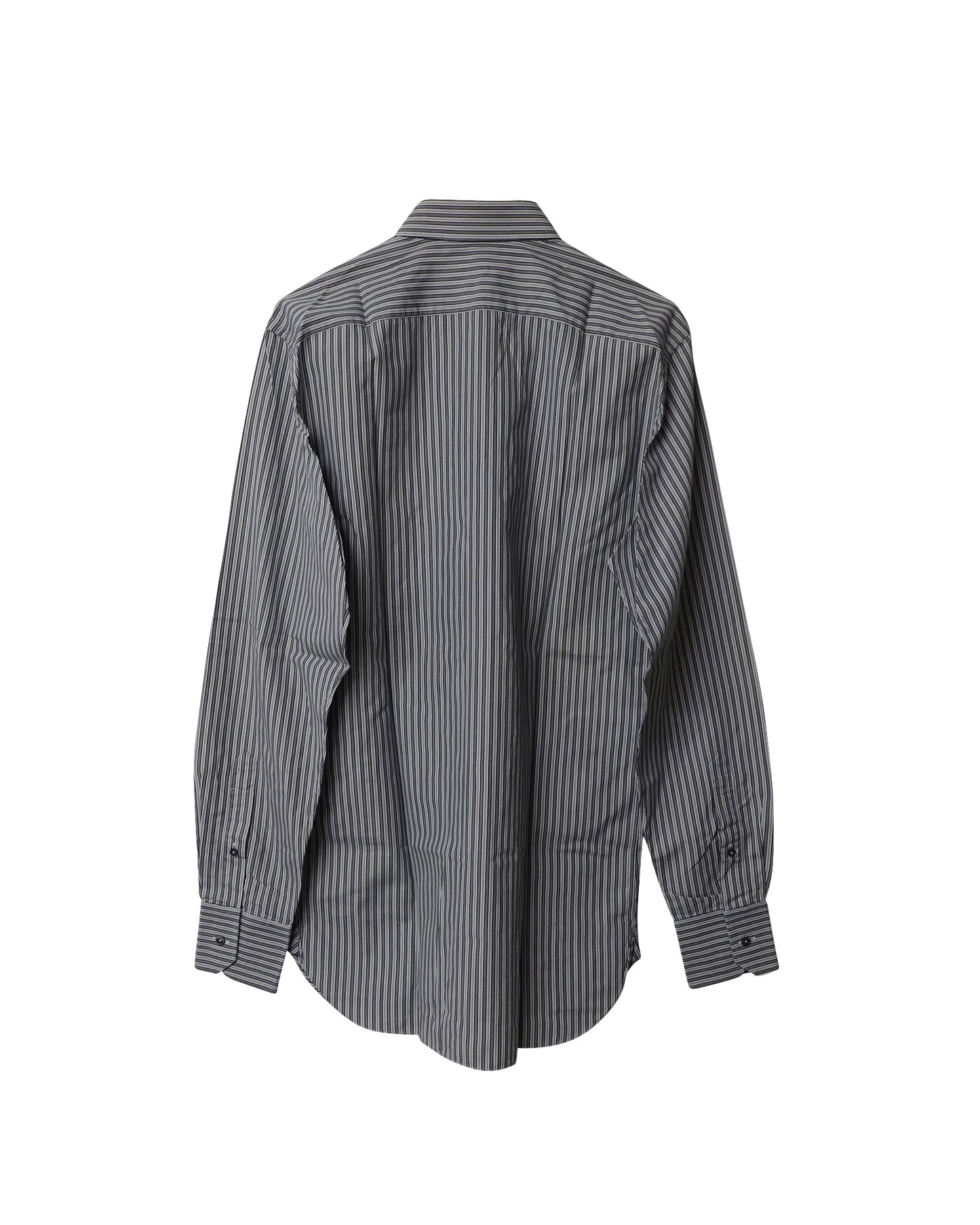 Luxury Gucci Trending 2025 Striped Button Down Shirt in White Cotton
