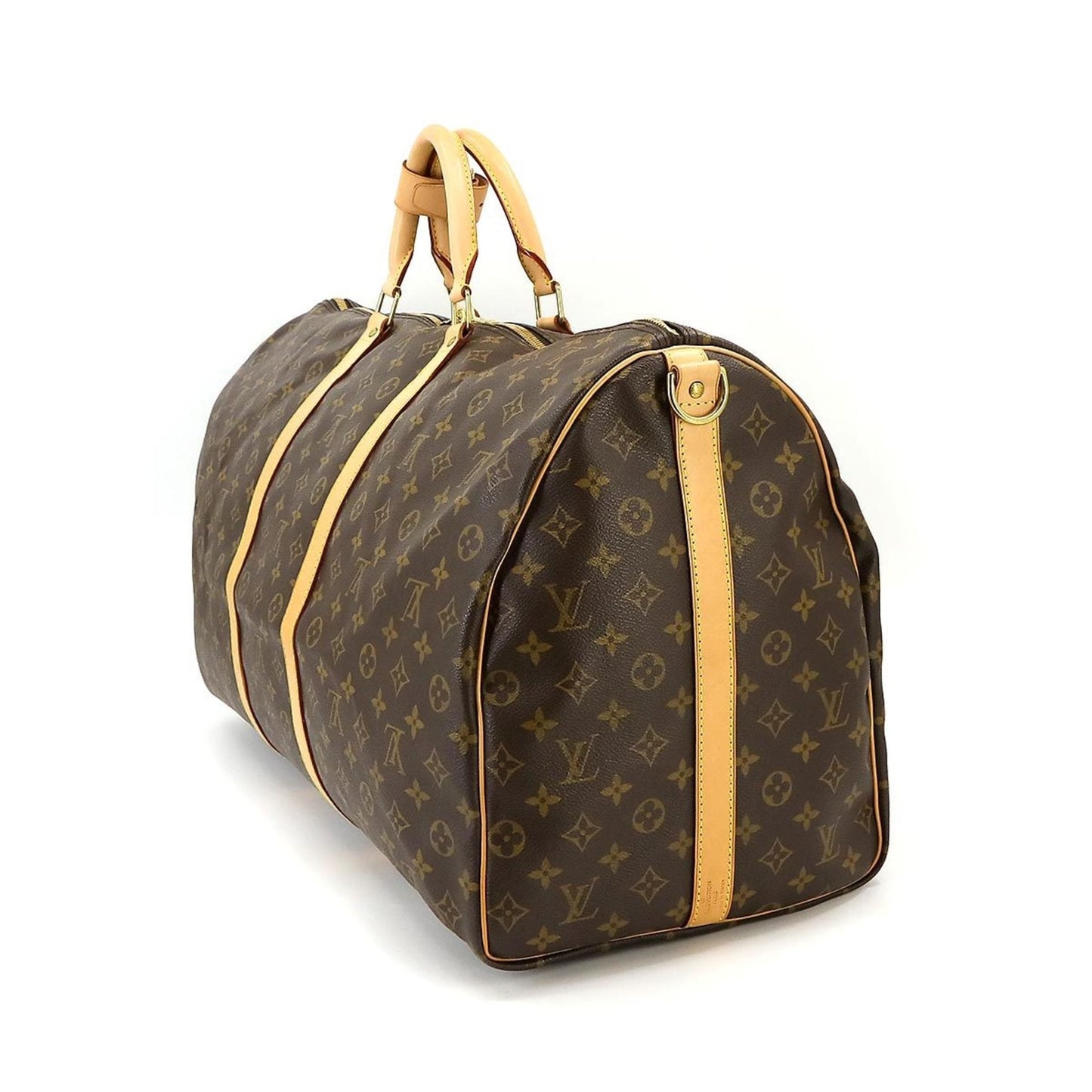 Louis Vuitton Keepall Bandoulière 60  Canvas Travel Bag ()