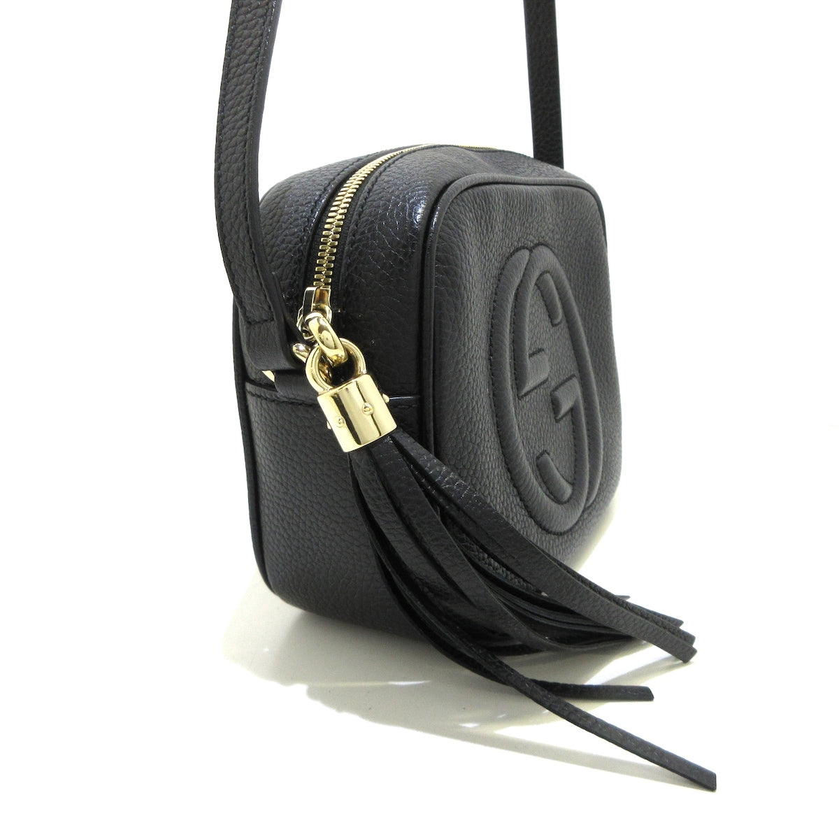 Luxury Gucci Trending 2025 Soho  Leather Shoulder Bag ()