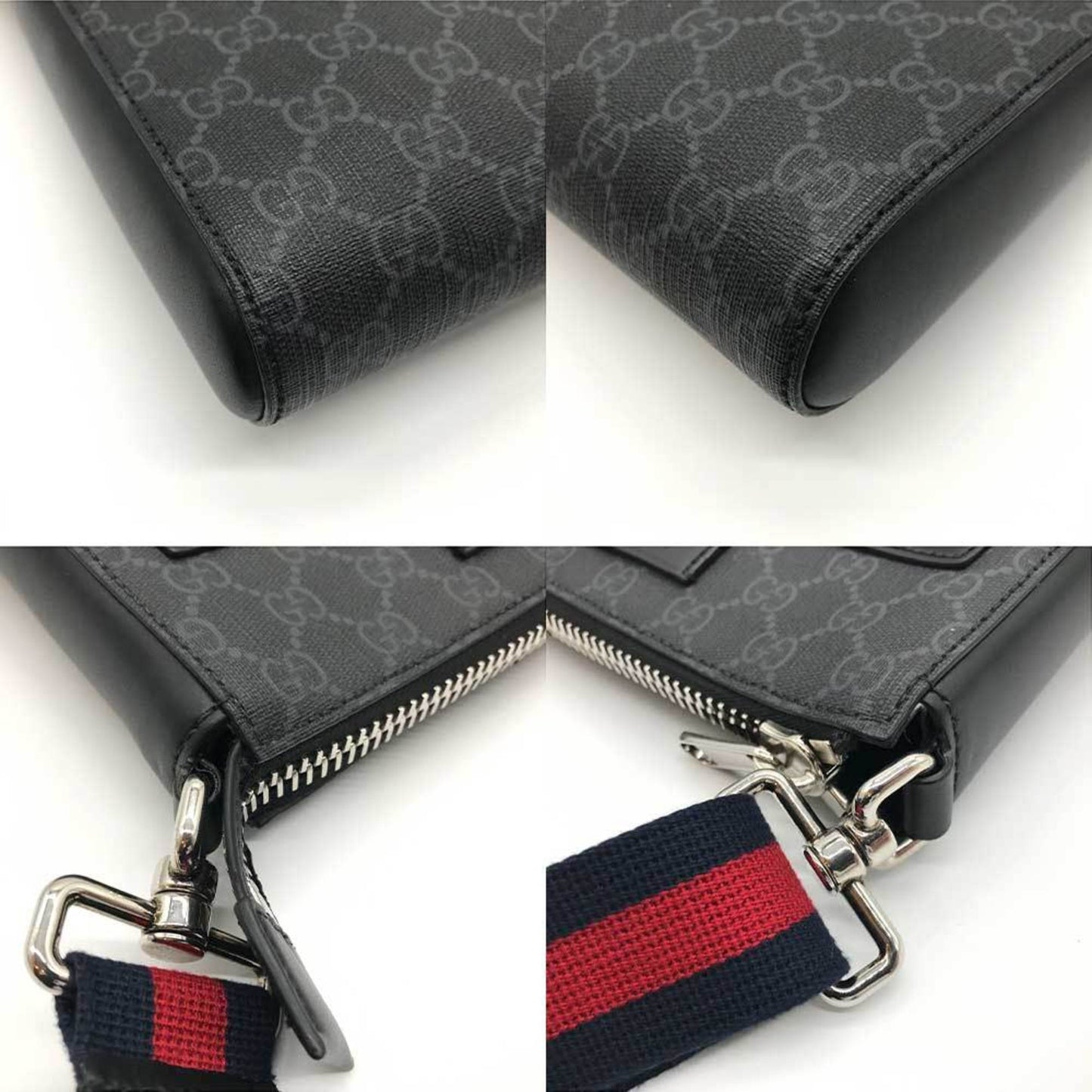 Luxury Gucci Trending 2025 Gg Supreme  Leather Shoulder Bag ()