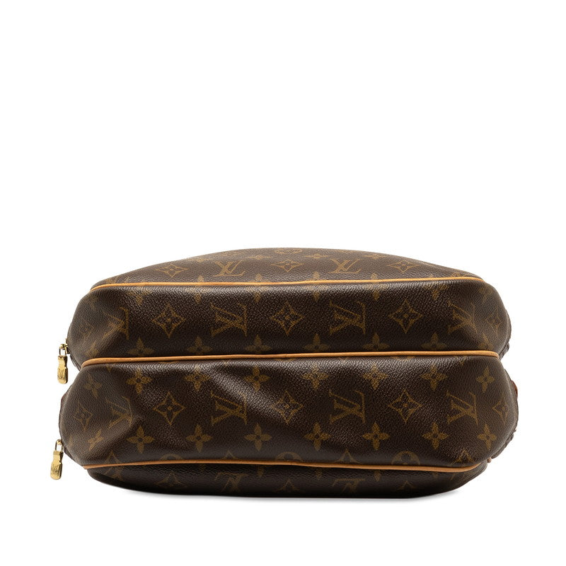 Louis Vuitton Monogram Reporter PM  Shoulder Bag M45254 Brown PVC Leather  Louis Vuitton