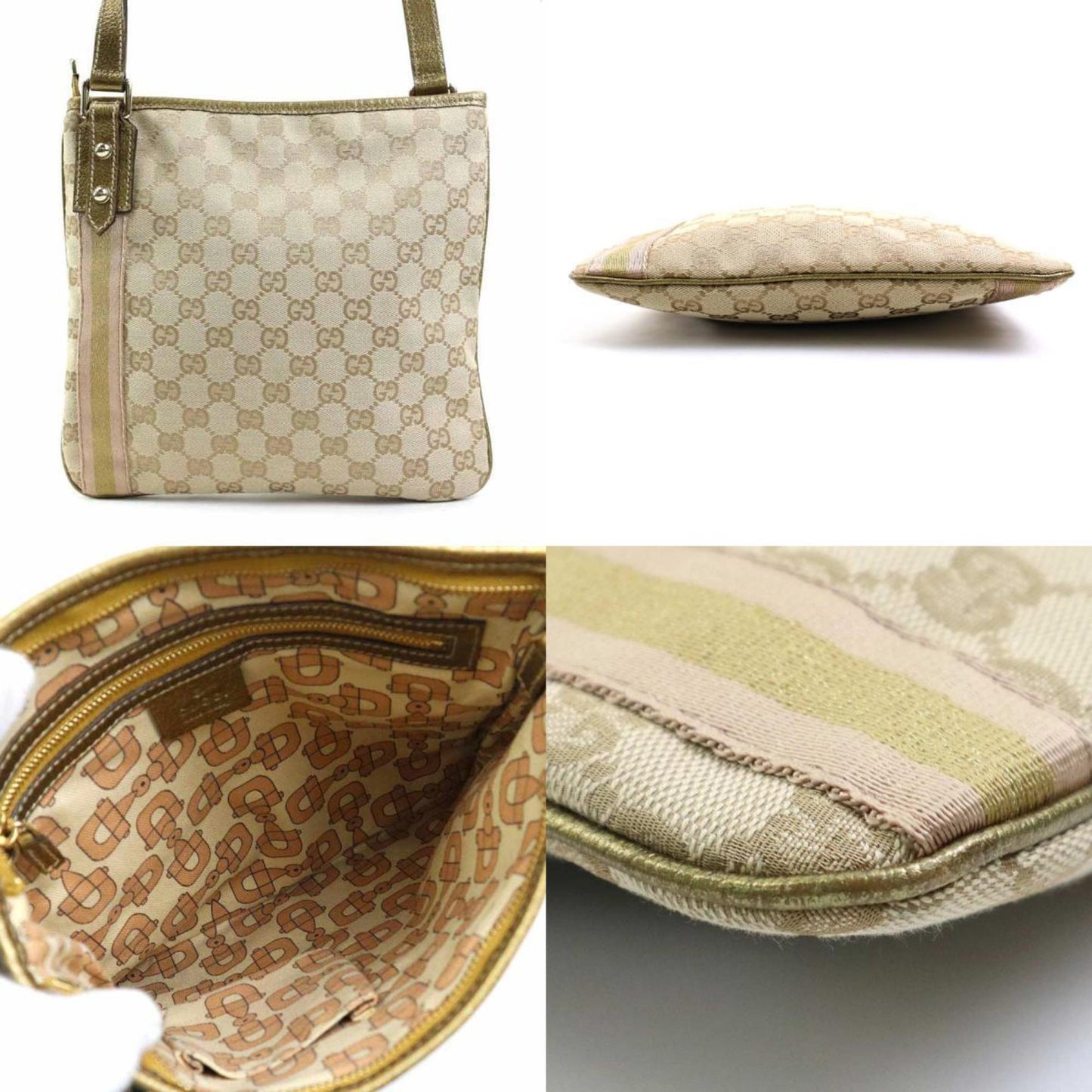 Gucci  Canvas Shoulder Bag ()