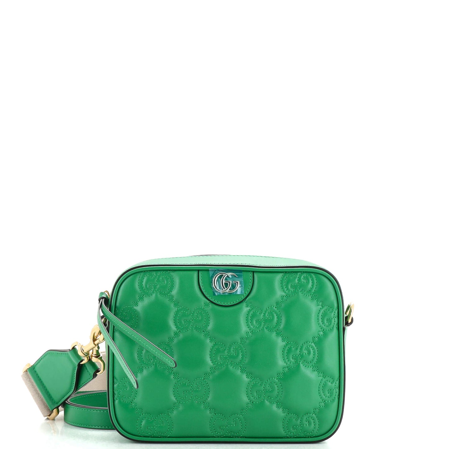 Luxury Gucci Trending 2025 Zip Camera Bag GG Matelasse Leather Small