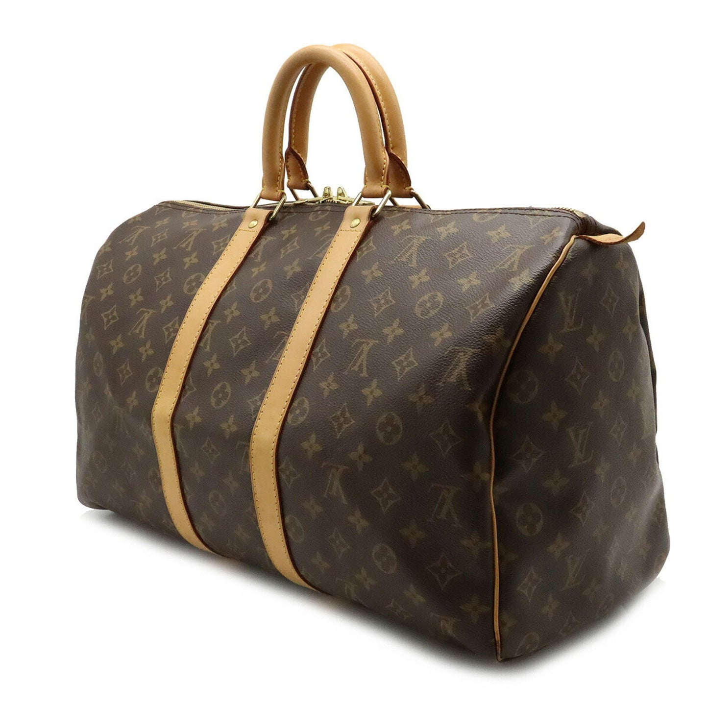 Louis Vuitton Keepall 45  Canvas Travel Bag ()
