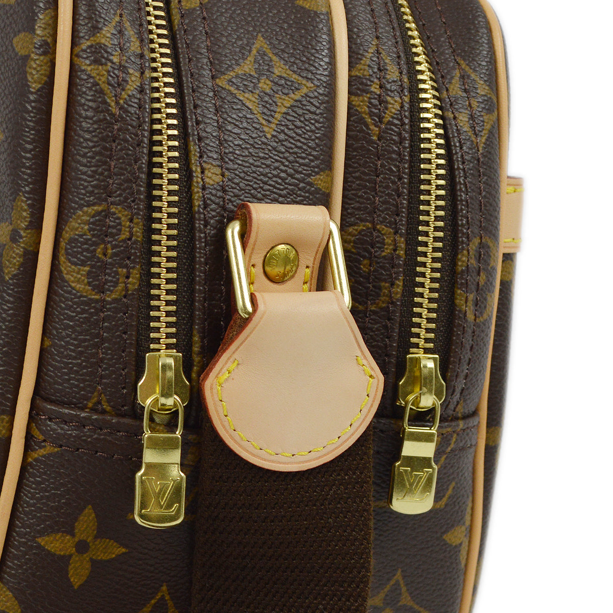 Louis Vuitton 2009 Monogram Reporter PM Shoulder Bag M45254