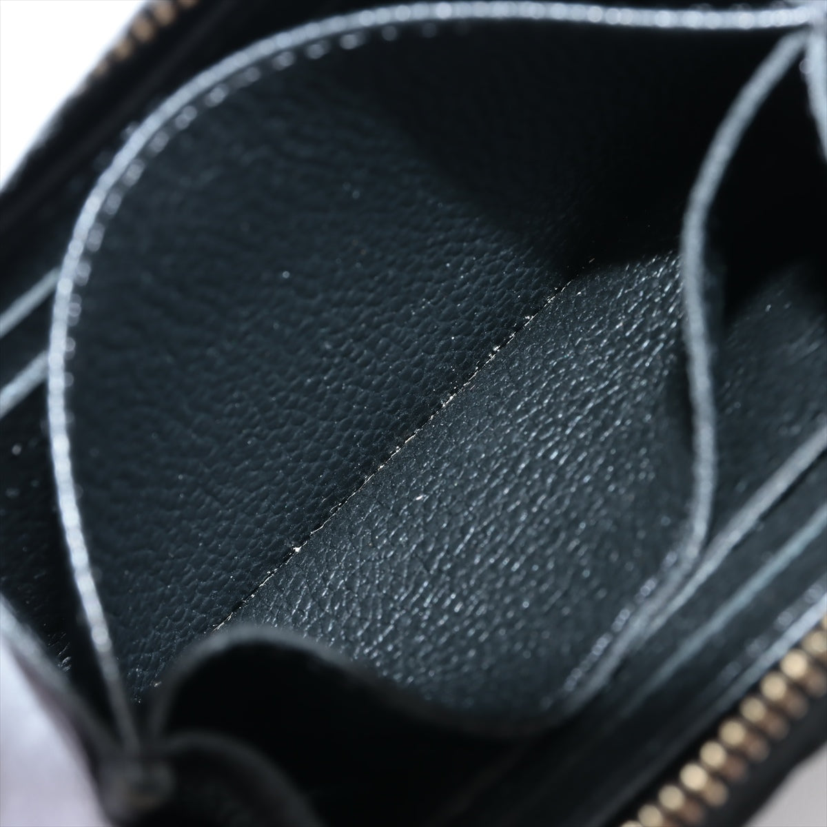 Louis Vuitton Monogram Amplant Zippyr Coin Pass M60574 Black Coin Case