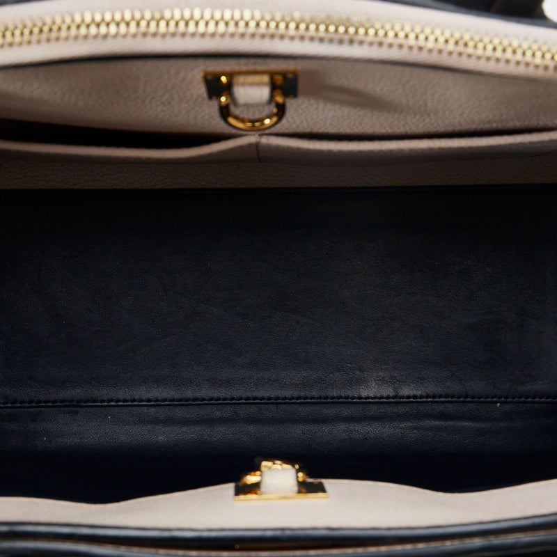 Louis Vuitton City Timer MM Handbag Shoulder Bag 2WAY M42496 Navy Beige  Leather  Louis Vuitton
