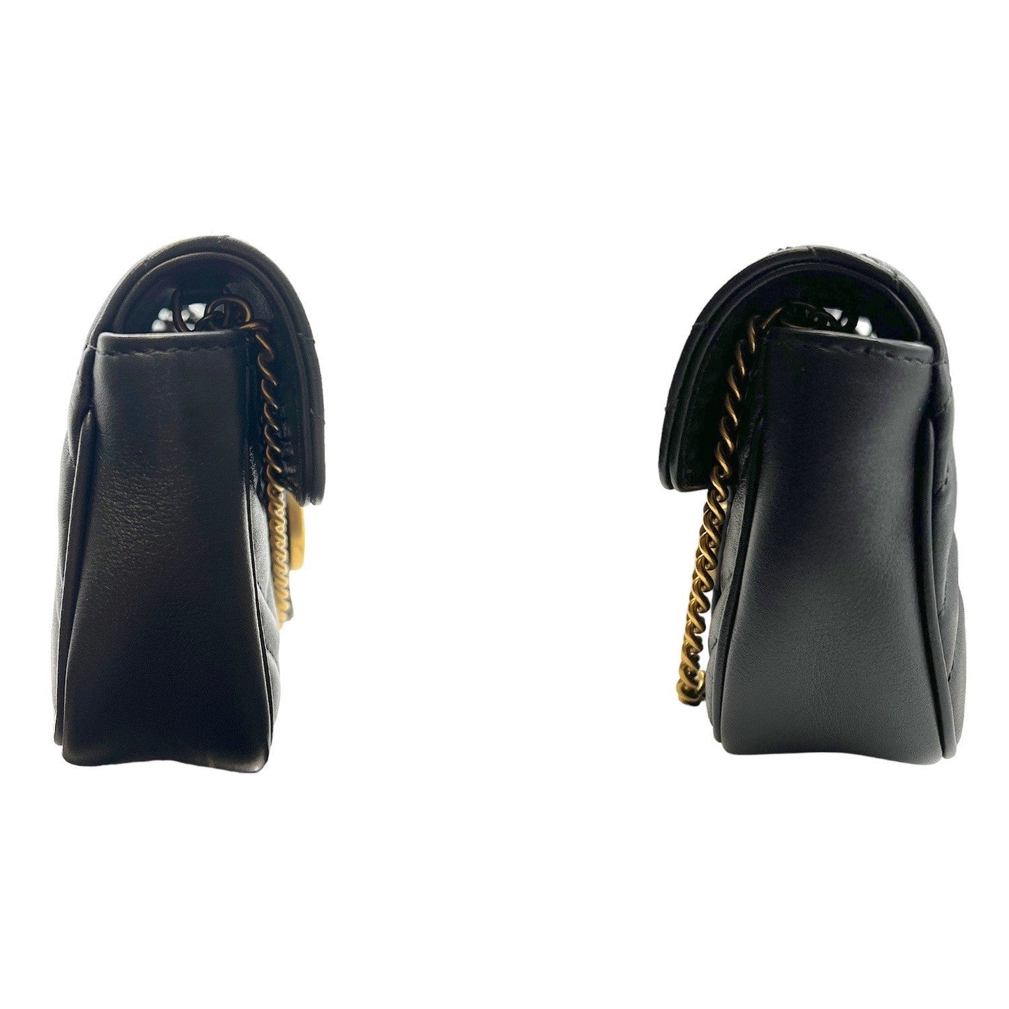 Luxury Gucci Super Mini GG Marmont Matelassé Bag