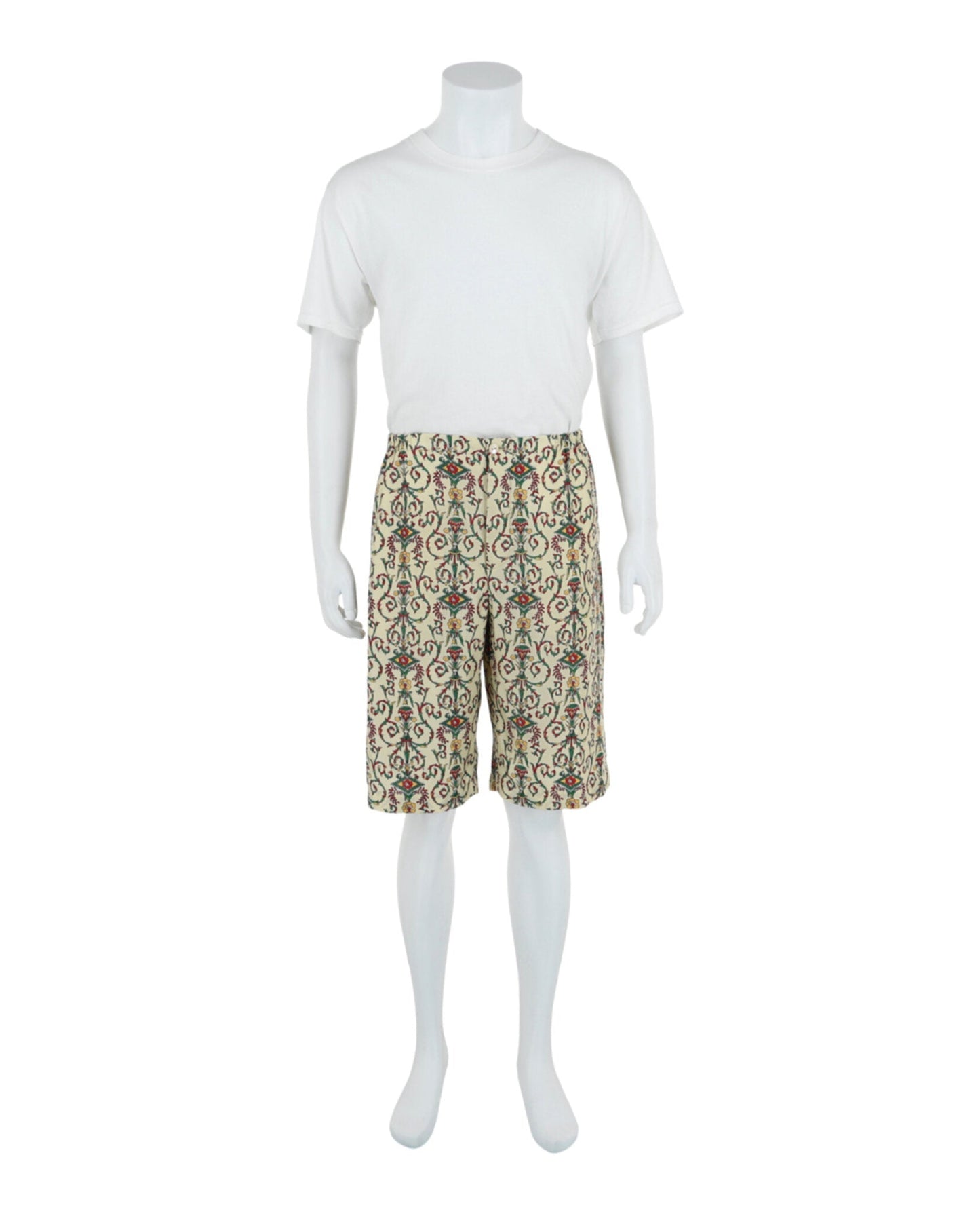 Gucci Printed Silk Shorts