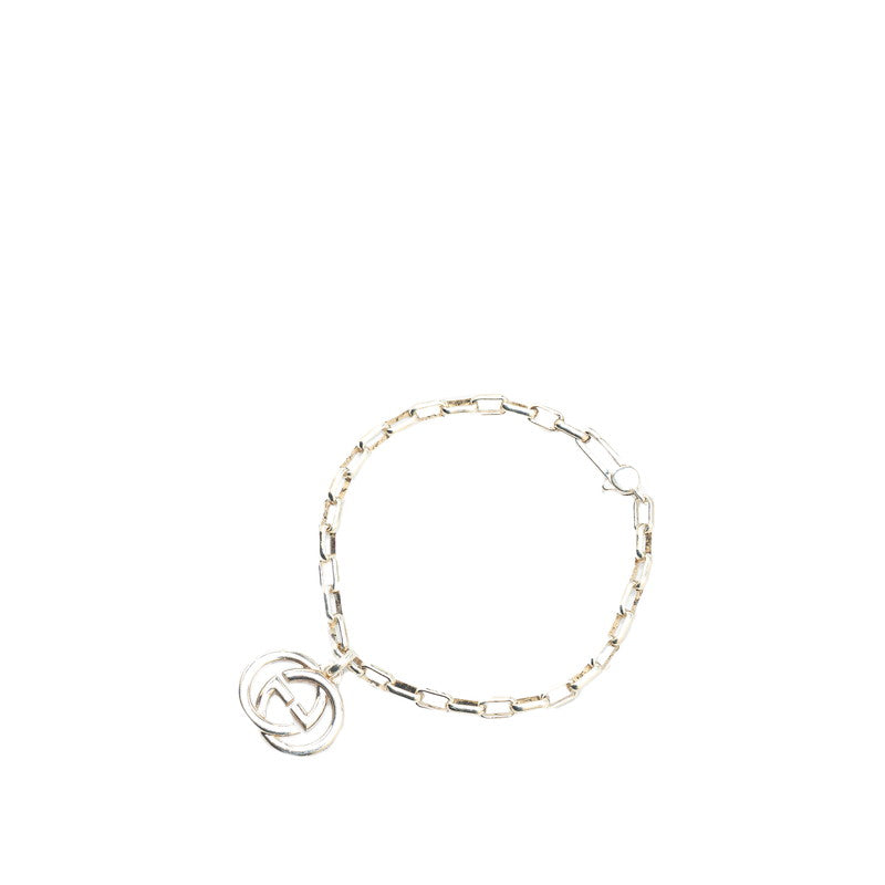 Gucci Interlocking G Silver Chain Bracelet
